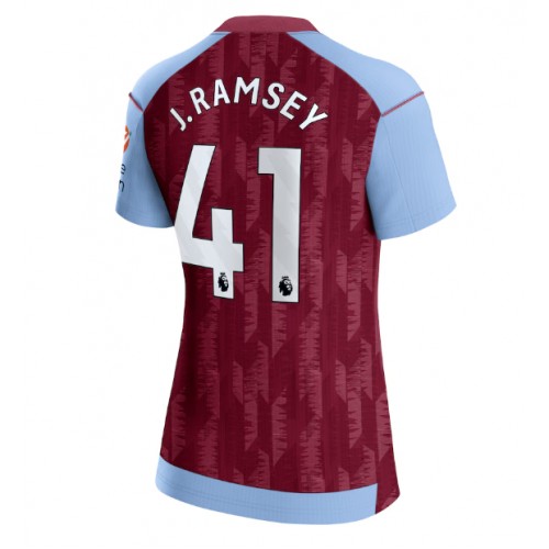 Aston Villa Jacob Ramsey #41 Domaci Dres za Ženska 2023-24 Kratak Rukav